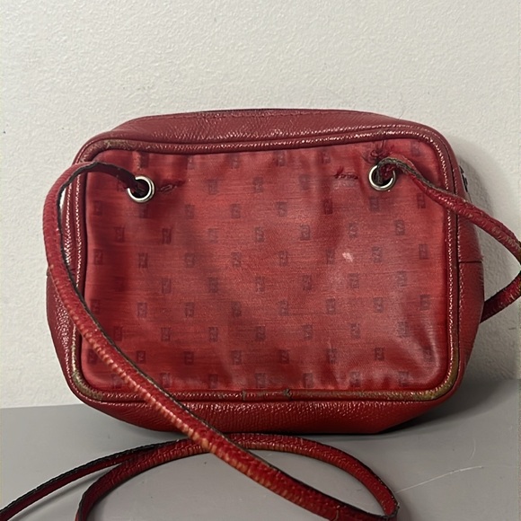 Vintage FENDI Mini Cross body Monogram Bag Purse Made in Italy - Picture 3 of 6